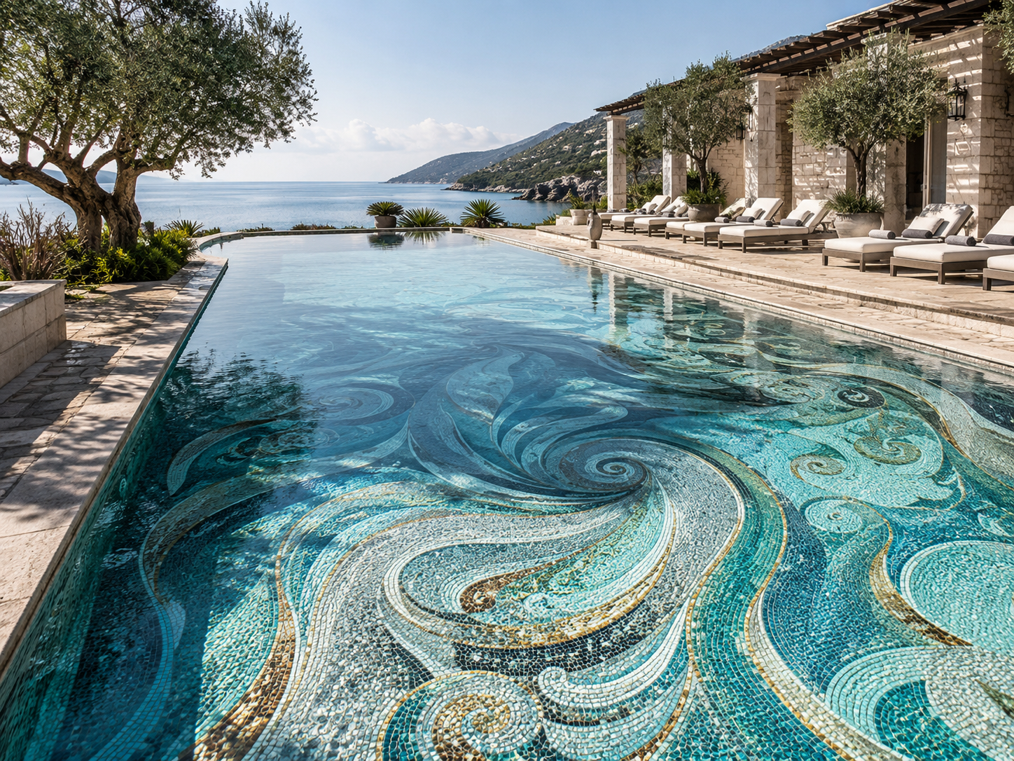 Infinity Pool Mosaic