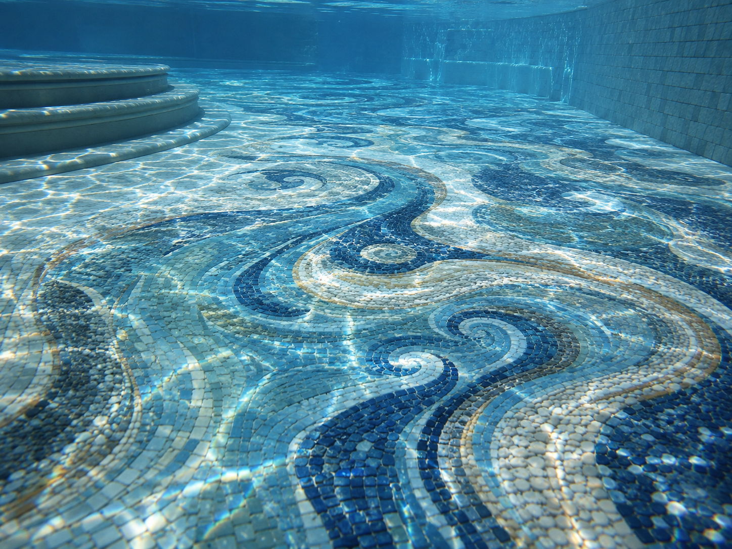 Underwater Wave Mosaic