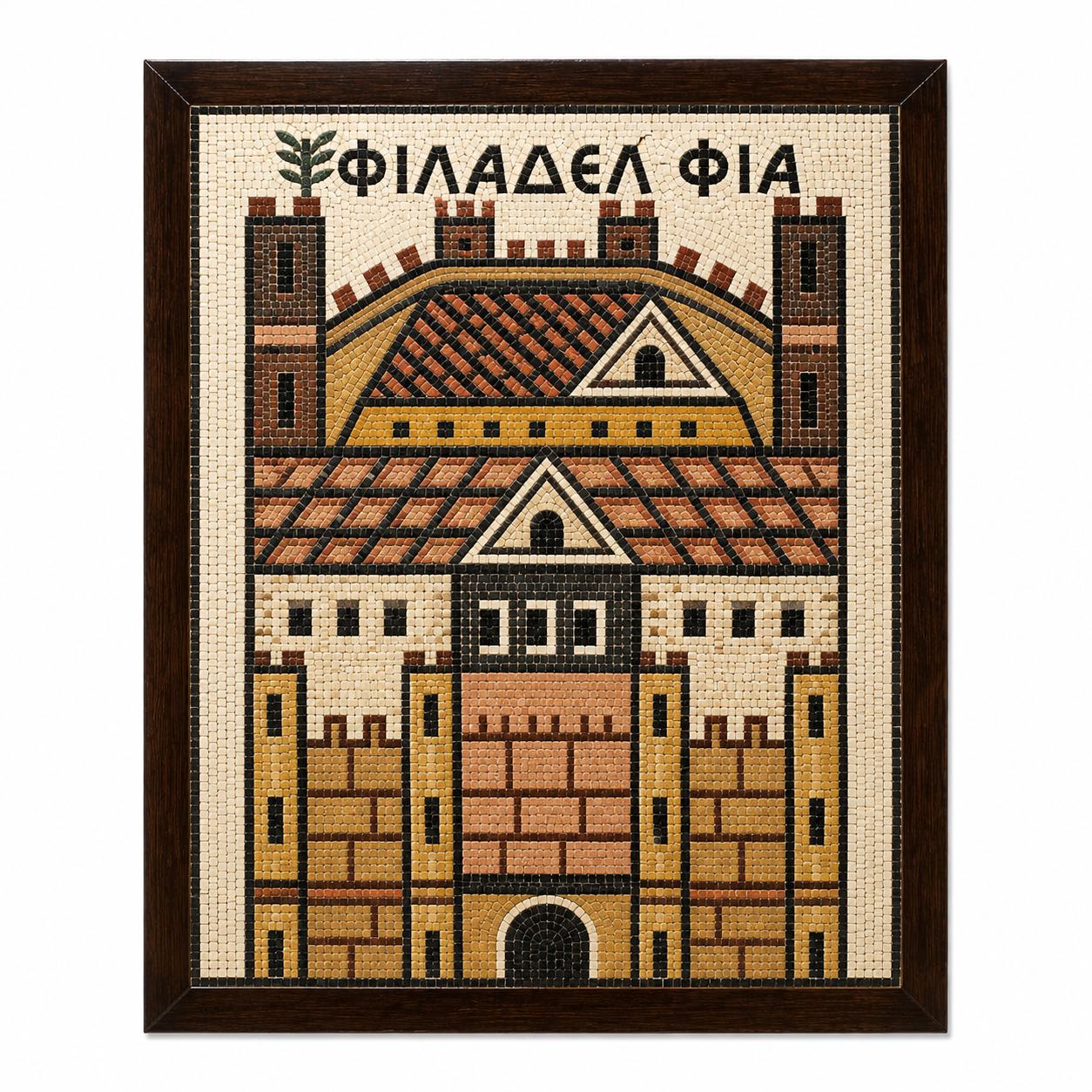 Entrance mosaic